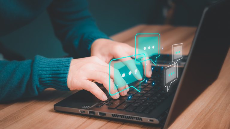 discussion en ligne par chat